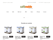 Tablet Screenshot of caffemobile.be